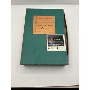 Lot of 4 Books - American Geographical Society Around The World Program 1950s